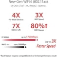 thumbnail image 2 of ASUS RT-AX86U AX5700 Dual Band + WiFi 6 Gaming Router, 802.11ax, up to 2500 sq ft & 35+ devices, NVIDIA GeForce Now, Lifetime Free Internet Security, Mesh WiFi support, 2.5G port, gaming port, True 2, 2 of 3