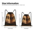 thumbnail image 2 of Lsque Vintage Family History Book Print Drawstring Backpack Bag Sport Gym Sackpack Cinch Bags Drawstring Bags Draw String Sport Bag-Medium, 2 of 6