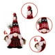thumbnail image 4 of Adornos navideños de muñeco de trapo, gnomo sin rostro, con falda brillante, para Navidad, fiestas, Halloween, otoño, decoración del hogar, adornos navideños., 4 of 6