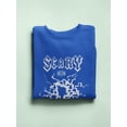 thumbnail image 3 of Scary Techno Style Sweatshirt Women -Image by Shutterstock, Female XX-Large, 3 of 4