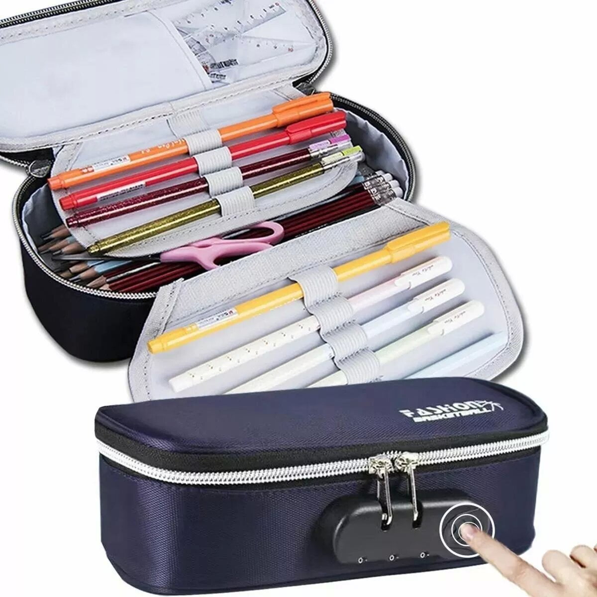 Big Pencil Case with zipper closure – Manufactus