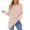 Pink, variant on VISALY Pullover Crewneck Sweatshirt Tunic Sweatshirt Long Sleeve Shirts Loose Fit Casual Tops Fall Fashion Pullover Sweaters Side Oversized Sweatshirt Pullover Women Sweater Shirts Army Green L