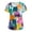 Pink(Cat Animal Print), variant on Iaqnaocc Scrub Tops Women Funny Dog Animal Print Nursing Uniform Trendy V Neck Side Slits Scrub Shirt Holiday Short Sleeve Tees Blouse with Pockets Watermelon Red S