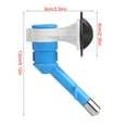 thumbnail image 3 of BEBEDERO DE AGUA PARA MASCOTAS DISPENSADOR DE CABEZAL DE ALIMENTACIÓN BOCA DE TORNILLO UNIVERSAL DE FÁCIL INSTALACIÓN DURADERA, 3 of 7