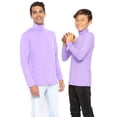 thumbnail image 2 of STRETCH IS COMFORT Oh So Soft Boy's Long Sleeve Poly Spandex Turtleneck| Size  2T- 16, 2 of 6