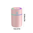 thumbnail image 2 of Uscallm USB Humidifier for Car and Desktop, Colorful Mini Air Humidifier with Atomization Technology, Portable Personal Humidifier for Office Bedroom Travel, 2 of 6