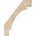 thumbnail image 3 of 5 1/2"W x 26"D x 34"H Merced Smooth Knee Brace, Douglas Fir, 3 of 4