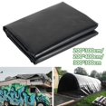 thumbnail image 1 of Bâche Noire Matériau Épais Résistant Imperméable Idéal pour Bâche Tente Bateau RV Ou Couverture de Piscine!!!, 1 of 8