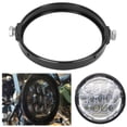 thumbnail image 4 of Motorcycle Headlight Bracket, Aluminium Alloy Universal 5.75in Round Headlight Mounting Bracket for Motorcycle Conversion, 4 of 7