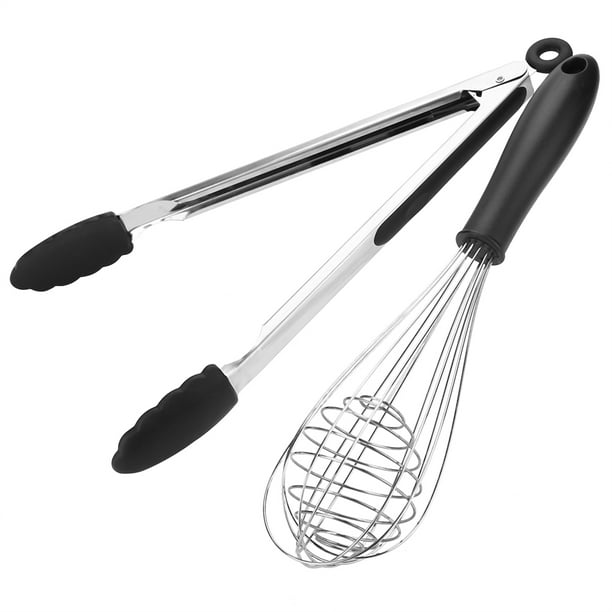 Greensen 8pcs / set ustensiles de cuisine en silicone outils de cuisine de  restaurant à la maison avec poignée en acier inoxydable, ustensile de  cuisine, outil de cuisson 