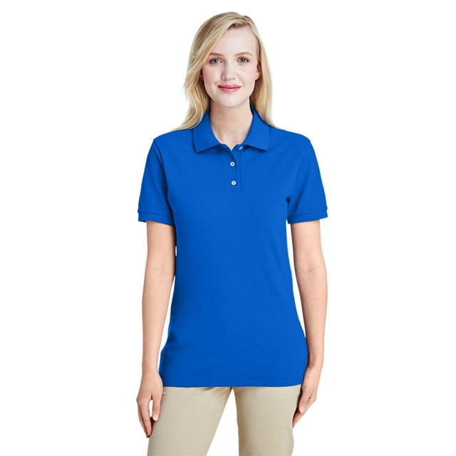 Jerzees Ladies' 6.5 oz. Premium 100% Ringspun Cotton Piqué Polo - 443WR