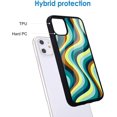 thumbnail image 3 of FFIY Red Star Case for iPhone 12/12 Pro,Cute Protective Case Shockproof Dustproof Soft TPU Bumper Aluminum Hard Back Scratch Resistant Girly Case for iPhone 12/12 Pro, 3 of 6