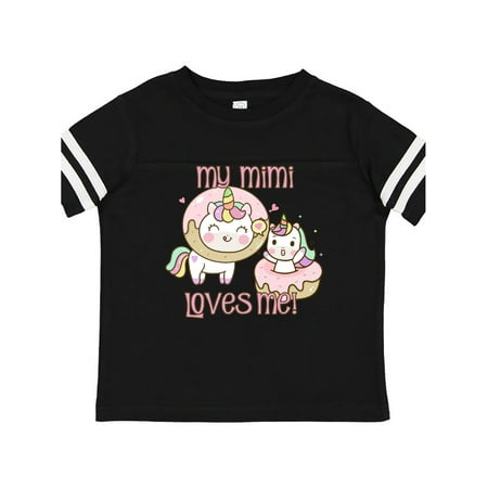

Inktastic My Mimi Loves Me Gift Toddler Boy or Toddler Girl T-Shirt