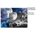 thumbnail image 5 of WIRESTER 13.77x10.23 in Rectangle Mouse Pad with Non-Slip Rubber Base for Computers, Laptop, Office & Home - Wolf Pack Moon, 5 of 5