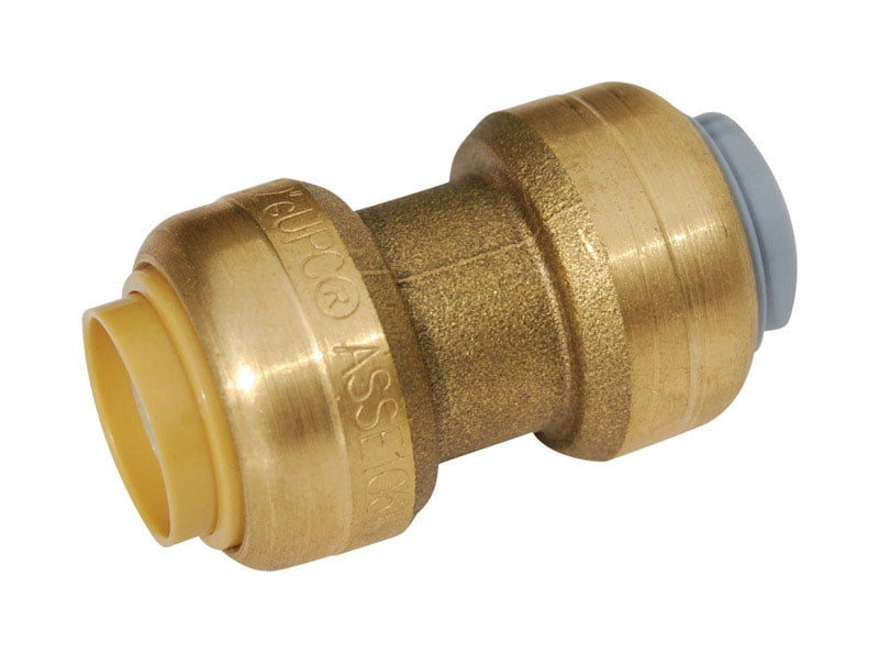 SharkBite 3/4 in. Push x 3/4 in. Dia. Push Brass Coupling