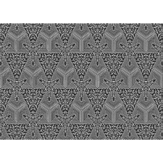 Ahgly Company Machine Washable Indoor Rectangle Transitional Midnight Gray Area Rugs, 3' x 5'