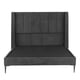 thumbnail image 2 of Base Cama Slim Individual + Cabecera Foss Dicasa Gris Carbón, 2 of 8