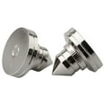 thumbnail image 4 of GLFILL 24K Copper 4PCS Speakers Stand Foot Spikes Mount Speaker Box for Pads Shockproof Silver, 4 of 7