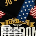 thumbnail image 2 of Sm:)e 250 Years of Freedom Eagle American Patriotic July 4th Garden Flag 12x18 Inch, Double Sided, 2 of 8