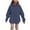 Kids Sweatshirts & Hoodies Navy, variant on Girls Pullover Hoodies with Front Pocket Long Sleeve Sweatshirts Size 3-14 Teens Trendy Stripe Printed Comfort Going Out Fall Winter Hooded Tops