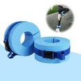 thumbnail image 5 of Swimming Ankle Bands, 1 pair Foam Swim Aquatic Cuffs, Water Aerobics Float Ring, Blue Ankles Arms Belts with Quick Release Buckle for Swim Fitness Training, 5 of 7