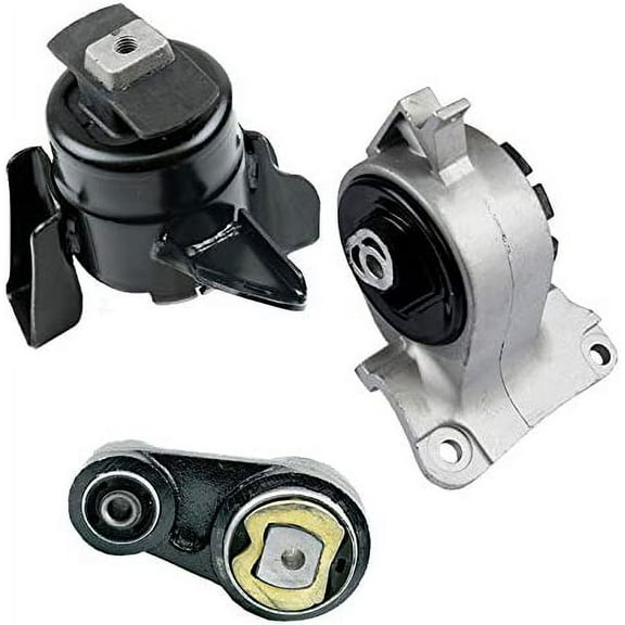 Fits 2010-2012 Ford Fusion/Mercury Milan 3.0L Motor & Trans Mount Set 3pc