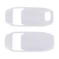 thumbnail image 1 of Cubierta de Tazón de Mango de Puerta Interior para Jeep Wrangler Gladiator JT 2DR 2018-2024 Marco de Decoración de Mango de Puerta Interior Blanco ABS 2 Pcs, 1 of 6