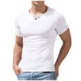 thumbnail image 2 of toraway Mens Shirts New Men's Plus Size Short Sleeved Spring/summer T Shirt XXL, 2 of 4