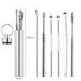 thumbnail image 2 of Diconna Ear Wax Cleaner Tool Set Stainless Steel Ear Pick Cleansing Tools, 2 of 7