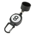 thumbnail image 1 of Pool Chalk Holder, Billiard Chalk Holder ABS Portable with Retractable Rope Buckle for Billiard Accessory, 1 of 7