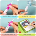thumbnail image 3 of HEQUSIGNS 6Pcs Magic Water Coloring Books, Reusable Painting Books with Water Drawing Pen, Educational Coloring Drawing Books Gifts for Kids Toddlers 3+, 3 of 7
