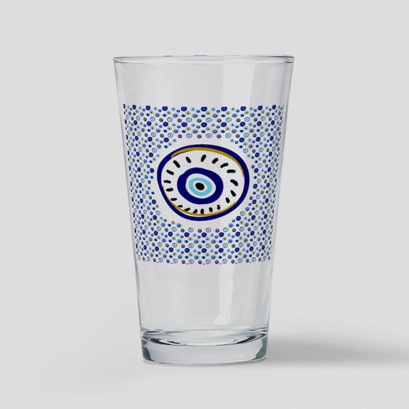 CafePress - Evil Eye 3 - Pint Glass, Drinking Glass, 16 oz. CafePress