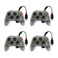 thumbnail image 1 of Pack 4 Controles Para Xbox Clasico Negro, Colores Cristal Transparente, 1 of 2