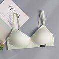 thumbnail image 4 of VISgogo Sujetador sin aros para mujer, correa ajustable para el hombro Push Up Cobertura completa Comfort Bralette VISgogo  moda, 4 of 7