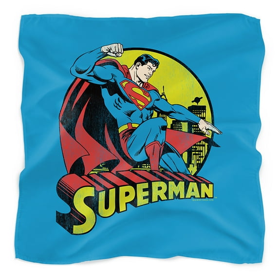 Superman Circle Bandana (21 in x 21 in)