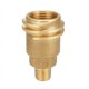 thumbnail image 1 of Adaptador de Manguera de ConexióN de Gas Propano con Tuerca QCC1 con Rosca Macho de 1/4 Pulgadas, Accesorios de ConexióN RáPida de Propano, Adaptador de Propano, 1 of 5