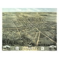 thumbnail image 2 of Stoner 31x26 White Modern Wood Framed Museum Art Print Titled - Norwalk Ohio - Stoner 1870, 2 of 4