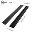 thumbnail image 2 of Luxtrada Stove Counter Gap Filler-Silicone-Spill-Crumb Guard-Washer-Black (4 Pack), 2 of 9