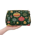 thumbnail image 4 of Gaeub Christmas Printed Travel Cosmetic Bag,Makeup Bag, Large Capacity Toiletry Bag for Women, Portable Pouch Make Up Organizer with Zipper and Divider, 4 of 8