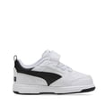 thumbnail image 2 of Tenis Puma Rebound V6 Lo AC + INF para Niños Pequeños 397420-02 blanco 14, 2 of 5