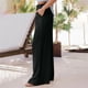 thumbnail image 1 of Pantalones Palazzo Largos De Pierna,Pantalones Sueltos Bolsillo Con Volantes Pantalones De Salón Para Mujer Pantalones Sueltos Para Mujer Funcionalidad Inteligente, 1 of 5