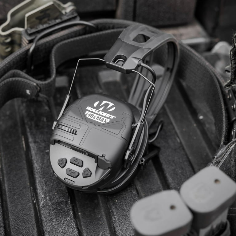 【実物】WALKER'S FIREMAXイヤーマフ※タクティカルヘルメット併用可 実物】WALKER'S FIREMAXイヤーマフ※タクティカルヘルメット併用