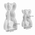 thumbnail image 1 of JJKBVCLO Lapin de Pâques en Silicone Lapin de Pâques en Silicone Lapin de Pâques 3D Lapin de Pâques en Silicone Lapin de Pâques Bricolage Lapin pour Pâques Cadeaux de Pâques, 1 of 8