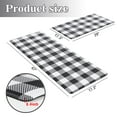 thumbnail image 4 of GALMAXS7 2 PCS Anti Fatigue Rugs Waterproof Floor Mat Cushioned Black&White Kitchen Mats for Floor, 4 of 6