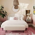 thumbnail image 2 of Denise Cream Boucle Bed in King, 2 of 4
