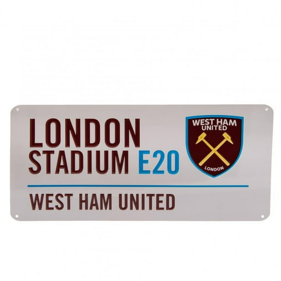 West Ham United Panneau de Rue