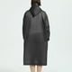thumbnail image 4 of Capa para mujer, estilo largo, para adultos, para hombres y mujeres, atada a mano, impermeable, con capucha y botones, para exteriores, para padres e hijos, chaqueta informal de manga larga, impermeab, 4 of 6