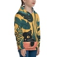 thumbnail image 3 of Fotbe Cat Hiding In Potted Plants Pattern Youth Pullover Hooded Sweatshirt, Boys Hoodie, Kangaroo Pocket Hoodie for Kids Girls -X-Large, 3 of 6