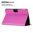 thumbnail image 3 of Dteck Folio Case for iPad 6th Gen / iPad 5th Gen / iPad Air 2 / iPad Air 9.7 Inch with Card Slots, Slim Lightweight Crocodile Pattern Flip Stand Cover with Auto Wake Sleep,Rose, 3 of 5