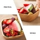 thumbnail image 5 of Cuenco de madera Contenedores de dulces Plato de ensalada Contenedor de comida Plato de comida Plato de dulces Tazón de fruta rústico Bandeja de ensalada de fideos, 5 of 6